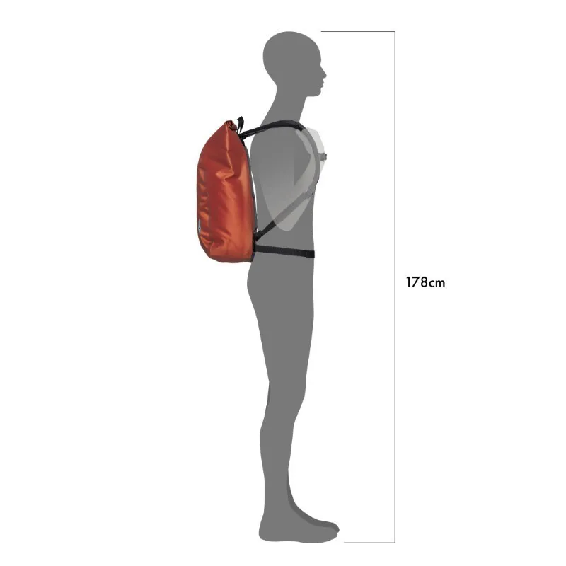 Ortlieb Velocity PS 23L Backpack In Red-1